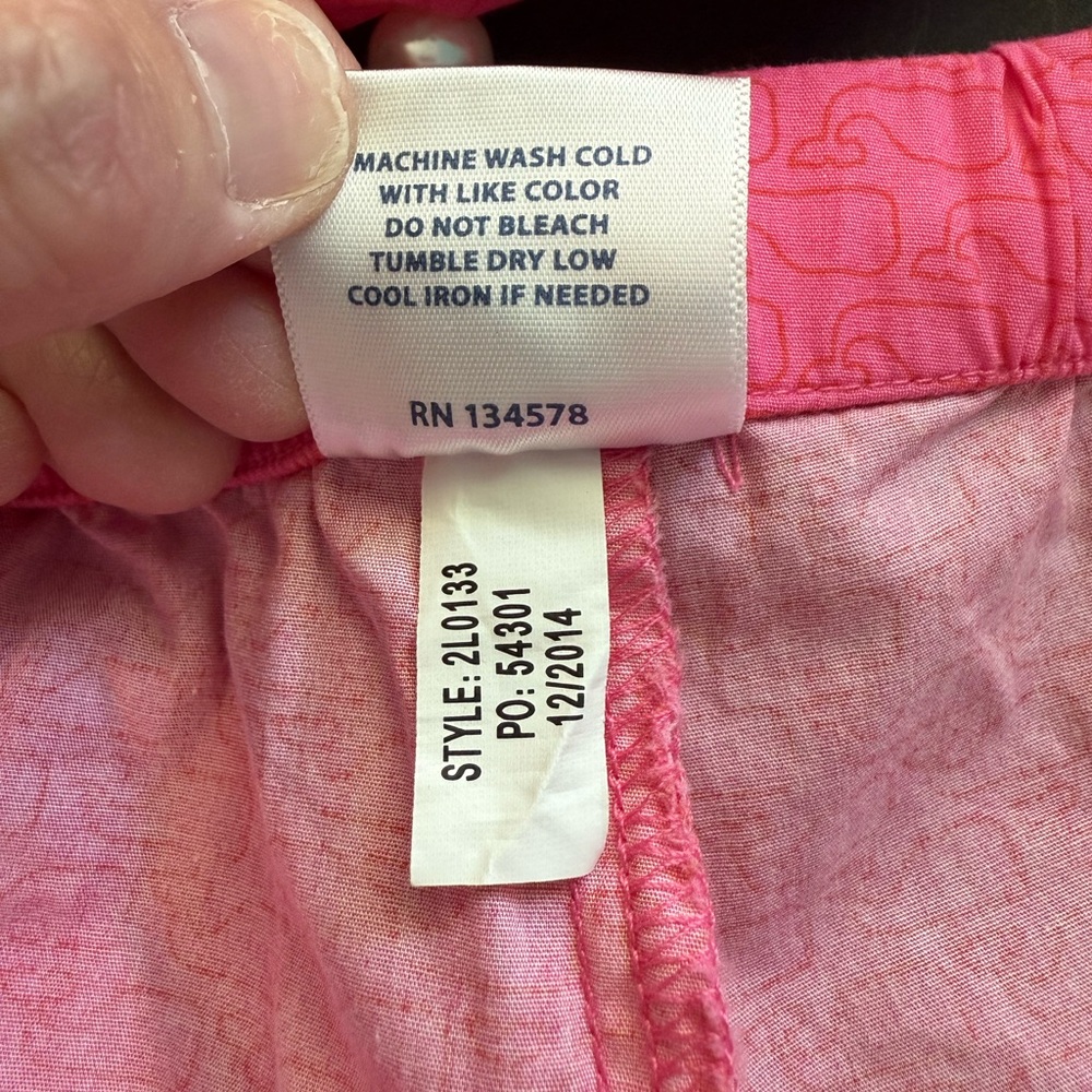 EUC Women’s Vineyard Vines Whale Pattern 2 Piece Long Sleeve Pajama Set Size M - Picture 8 of 9